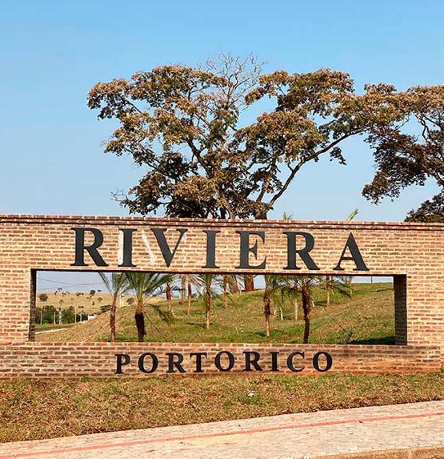 Bairro Riviera Porto Rico Loteamento Terreno Residencial à beira do Rio Paraná
